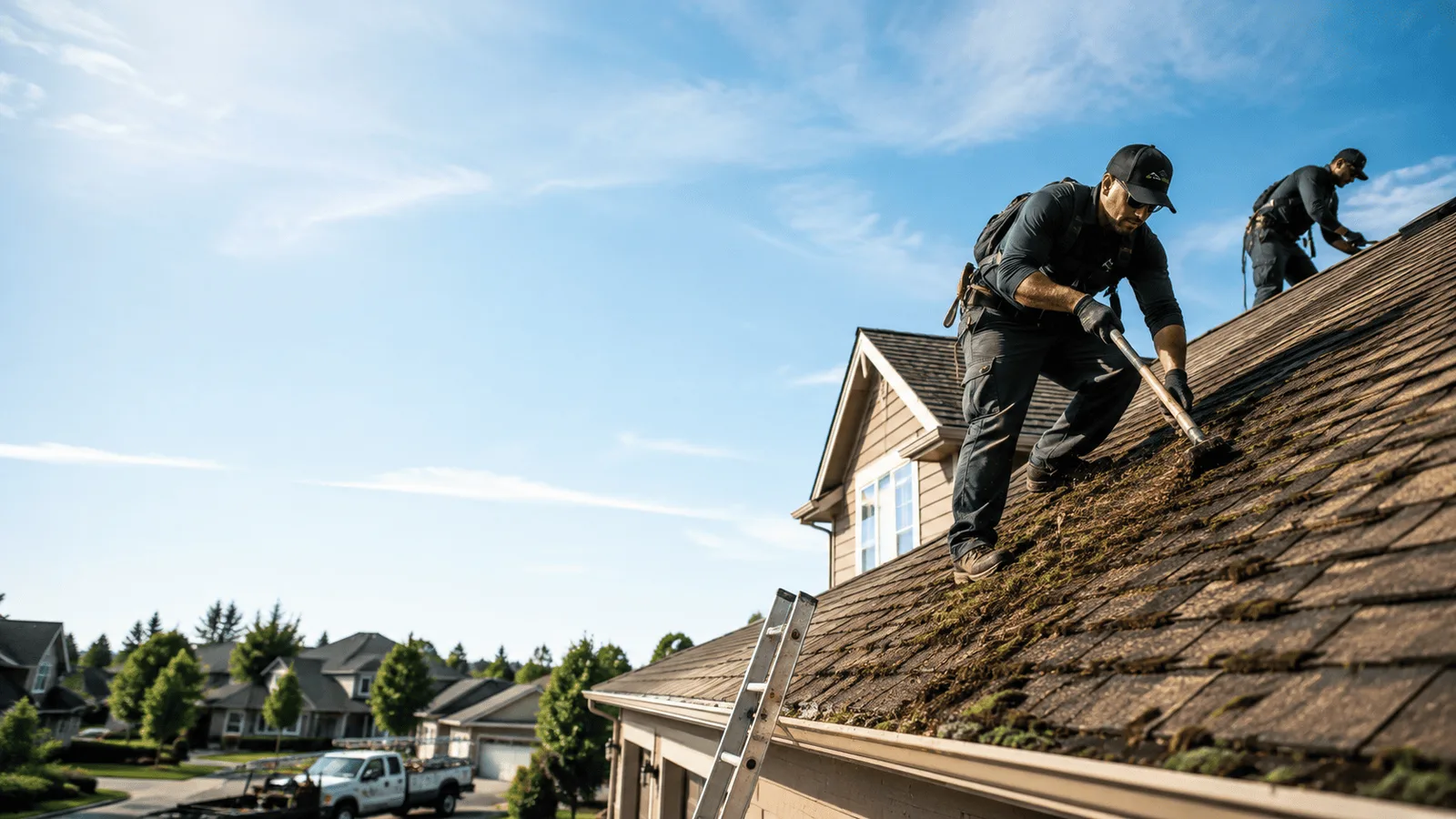 Roof Moss Removal in Tebbetts, MO near me